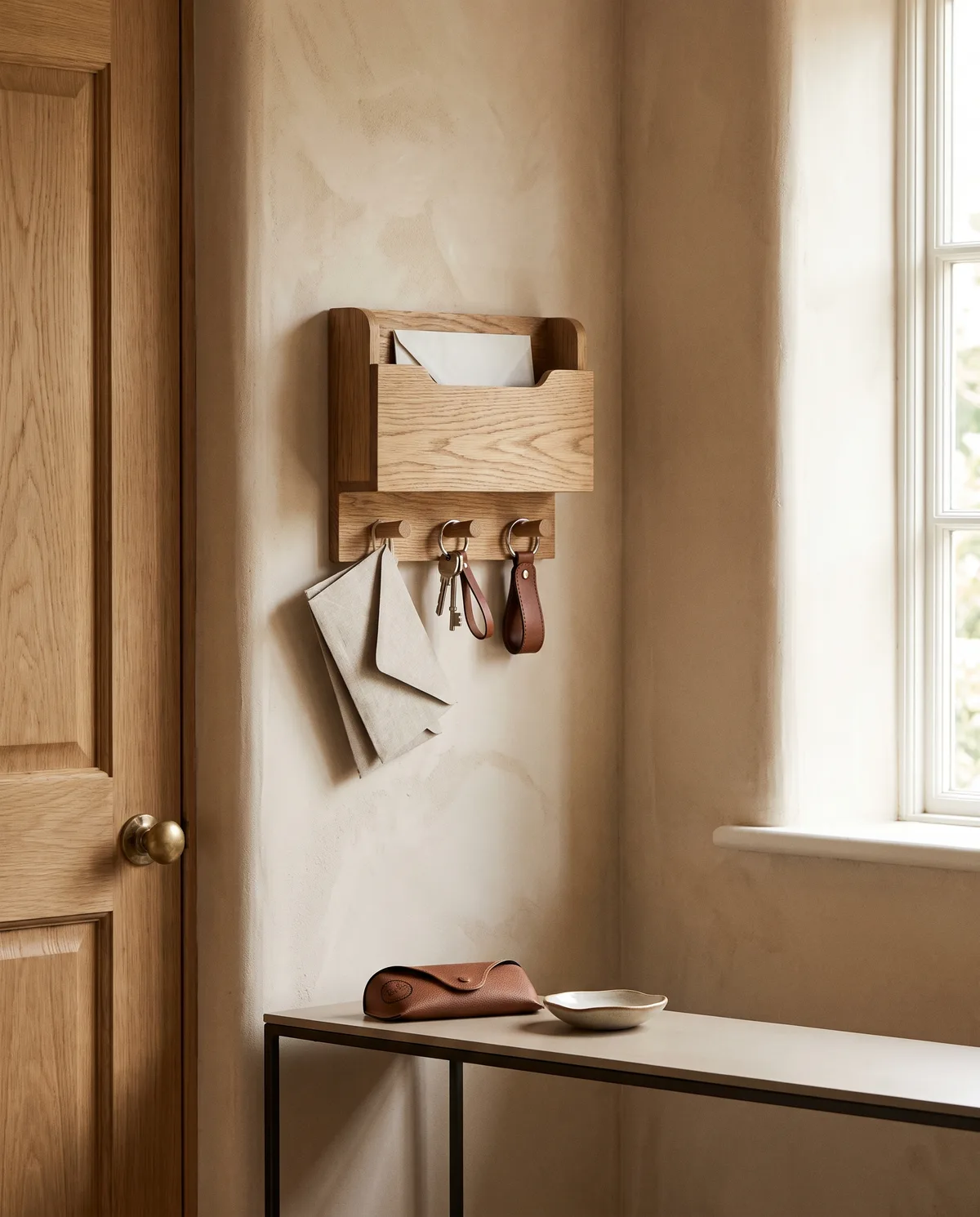 Key & Mail Holder, alternate angle
